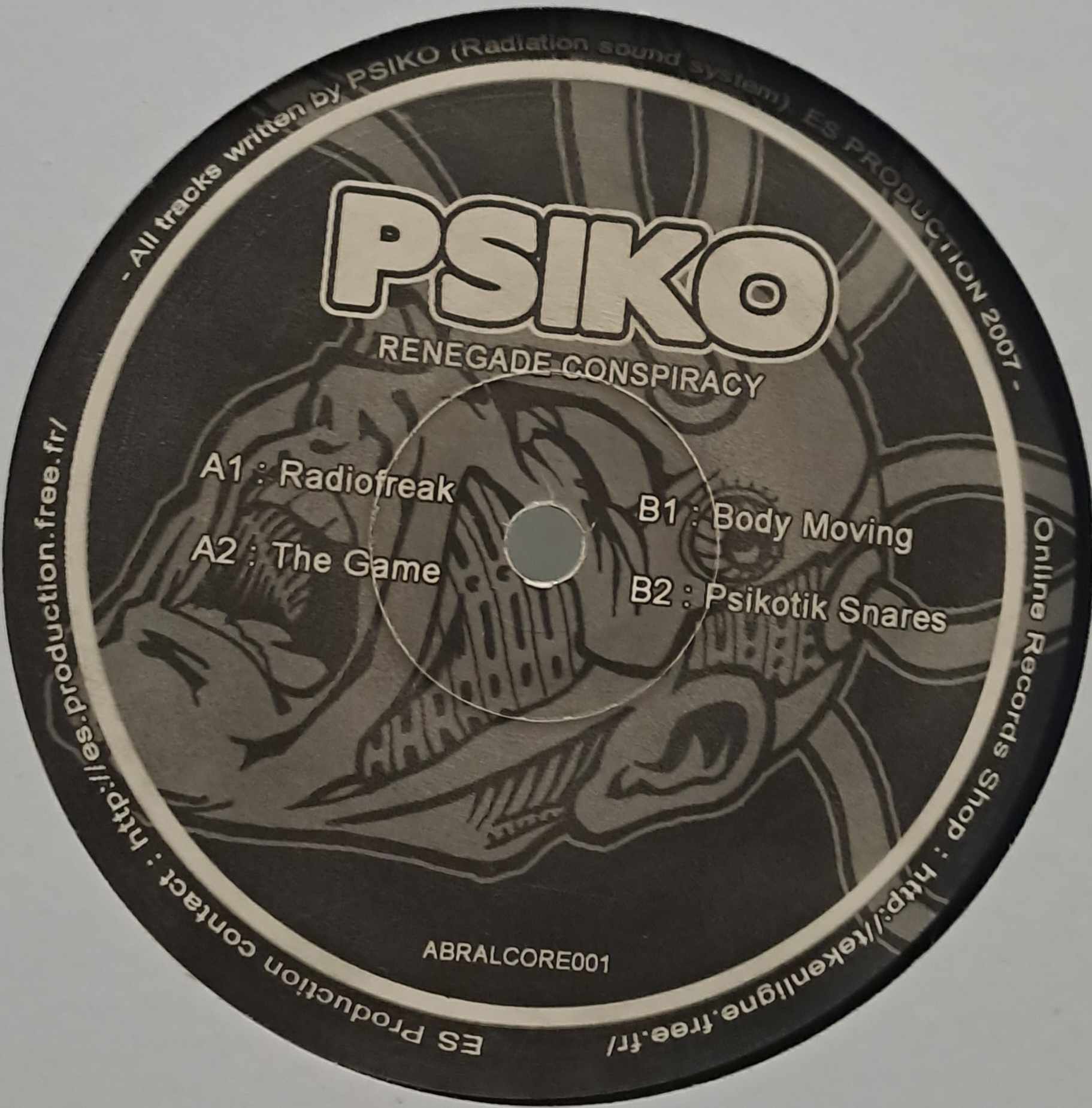 Abralcore 01 - vinyle hardcore